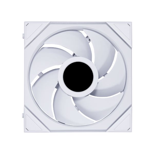 Lian-Li UNI FAN TL LCD Screen 140mm Reverse Blade ARGB PWM Case Fan - White