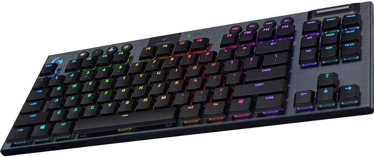 Logitech G915 TKL LIGHTSPEED Mechanical Gaming Keyboard - GL Tactile